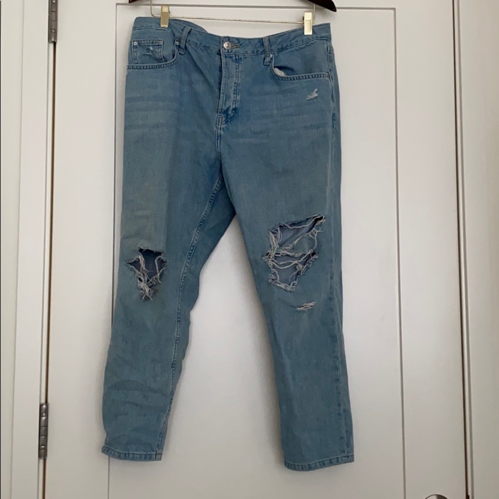 Top Shop “Hayden” Boyfriend Jeans